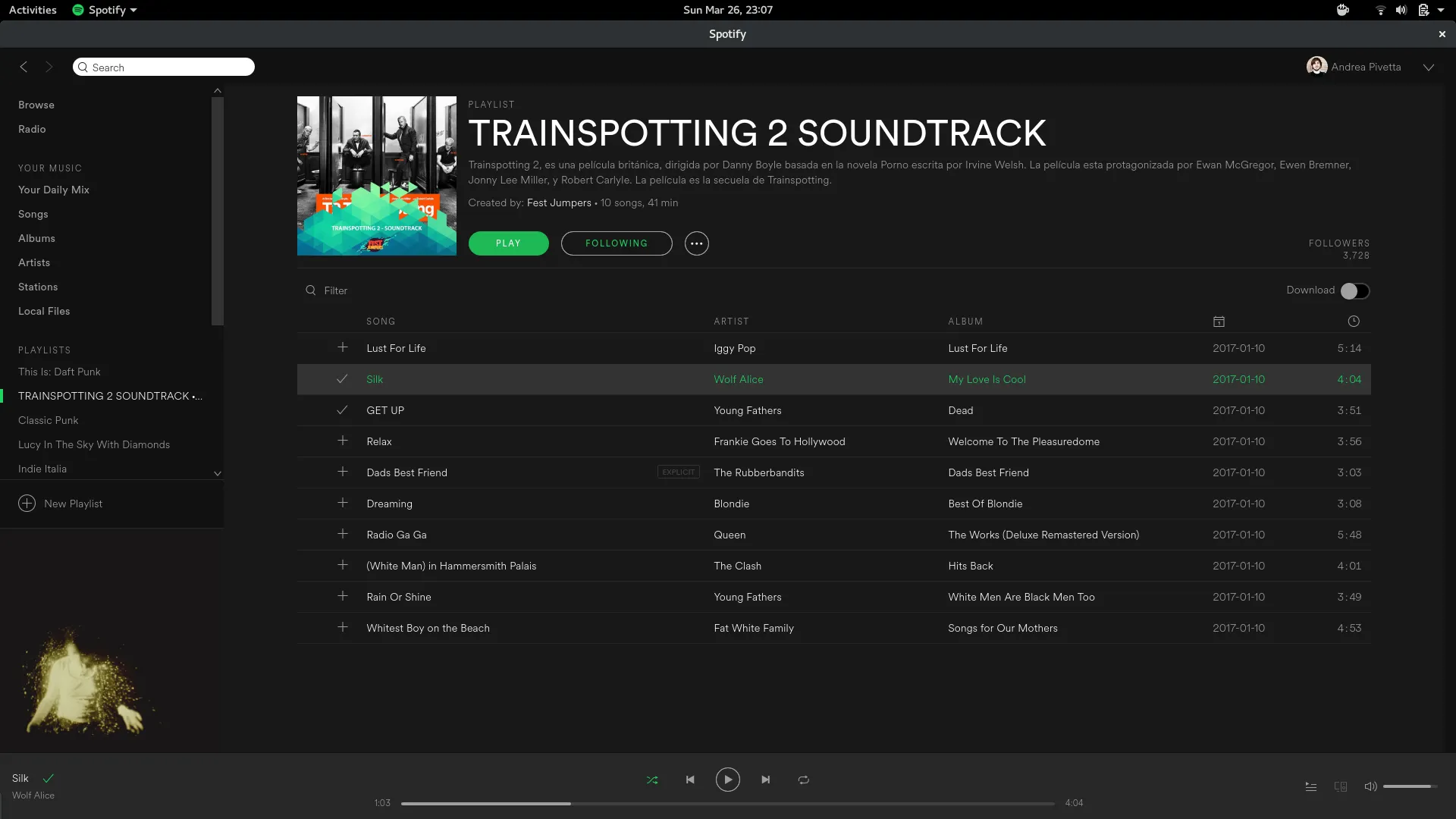 Fedora 25 Screenshot 5